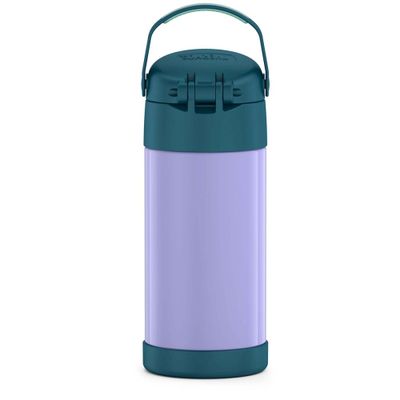 Imagen 2 del producto Thermos Botella Líquido Bombilla Acero Inoxidable Lila 355ml
