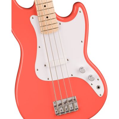 Imagen 2 del producto Bajo Eléctrico Sonic Bronco Bass 30"" Squier by Fender Coral
