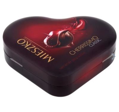 Imagen 2 del producto Lata Chocolate corazon Bombones Cherrissimo Classic