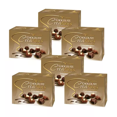 Pack 6 Estuche Bombones Creations Golden Solidarnosc 228g