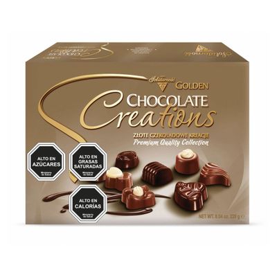 Imagen 2 del producto Pack 6 Estuche Bombones Creations Golden Solidarnosc 228g