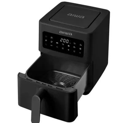 Imagen 2 del producto Freidora De Aire Digital Led 4.5 Litros Aiwa Aw-fk45 Negro