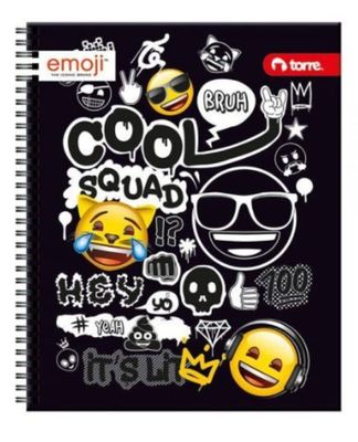 Imagen 2 del producto Pack cuadernos universitarios Torre Clásico Emoji 100H x10ud
