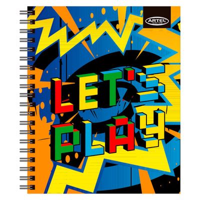 Imagen 2 del producto Cuaderno Artel Universitario Gamers 100 Hojas 7mm X 10 Ud