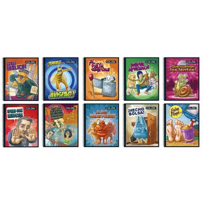 Cuaderno Universitario Colon Expresiones Urbanas 10 unidades