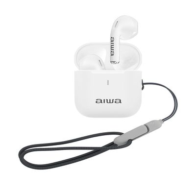 Imagen 2 del producto Aiwa Audífonos Bluetooth Caja De Transporte Blanco