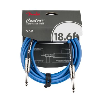 Imagen 2 del producto Cable instrumentos Contour 5,5m Fender Lake Placid Blue