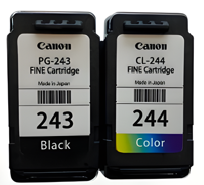 Imagen 2 del producto Pack Tintas Canon Cartridge Color 244 + Negro 243