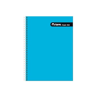 Imagen 1 del producto Cuaderno Universitario Triple Torre Mat 7mm 150 Hojas x 4ud