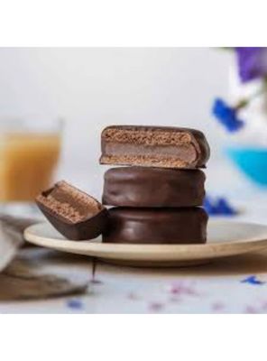 Imagen 2 del producto Alfajor Artesanal Manjar Bitter Entrelagos 24x40 gr.