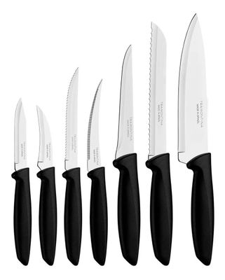 Imagen 2 del producto Tramontina Juego De Cuchillos 7 Piezas Plenus Negro