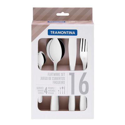 Juego Cubiertos Tramontina 16 Piezas / Superstore