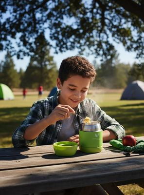 Imagen 2 del producto Termo De Comida Acero Inoxidable Lime 350ml Thermos