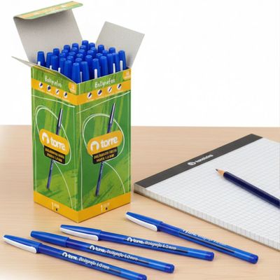 Imagen 2 del producto Torre Bolígrafo 50 Unidades Azul 1.0