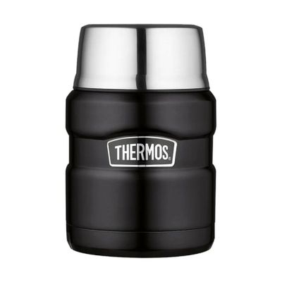 Imagen 2 del producto Termo de comida Thermos King 470ml acero inoxidable negro