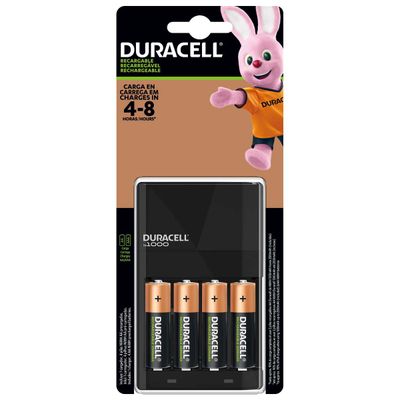 Pack Cargador Duracell De Pilas Aa/aaa + 4 Pilas Aa Recarg.