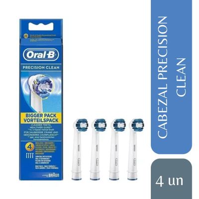 Imagen 2 del producto Repuestos De Cepillo Eléctrico Oral-B precisión clean 4 ud.