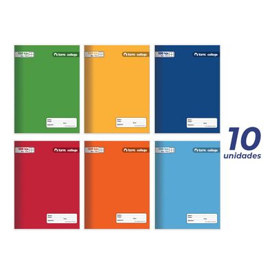 Imagen 2 del producto Pack 10 Cuadernos College Torre Matemáticas 100 hojas