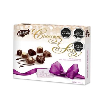 Imagen 2 del producto Pack 6 Estuche Bombones Surtidos Secrets Goplana 114g