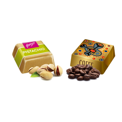 Imagen 2 del producto Pack chocolate Bombón Goplana Pistacho 1kg + 1 Café 1kg