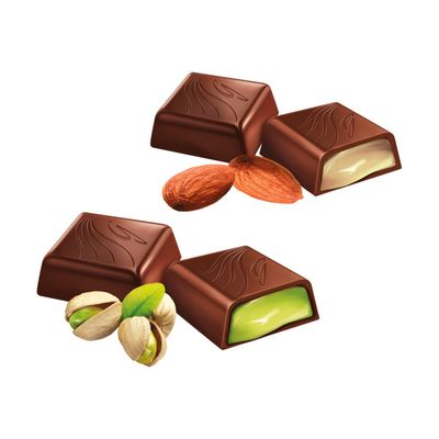 Imagen 2 del producto Pack Chocolate Bombón Goplana Pistacho 1kg + 1 Almendra 1kg