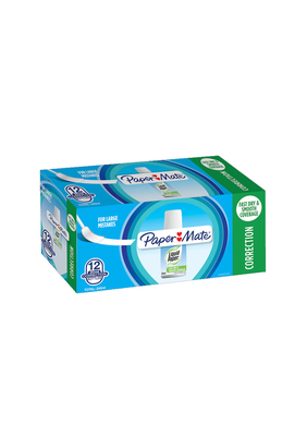 Corrector Líquido Paper Mate Envase 20ml x 12ud
