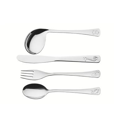 Imagen 2 del producto Juego de cubiertos para niños Tramontina 4 piezas