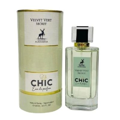 MAISON ALHAMBRA CHIC VELVET VERT SECRET EDP 100ML