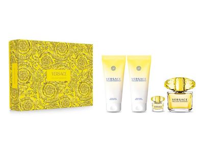 Imagen 2 del producto VERSACE YELLOW DIAMOND WOMAN EDT 90ML+5ML+SG100ML+BL100ML