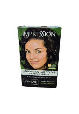 Impression Henna 100% Color Natural Negro 3 Sachets de 50gr