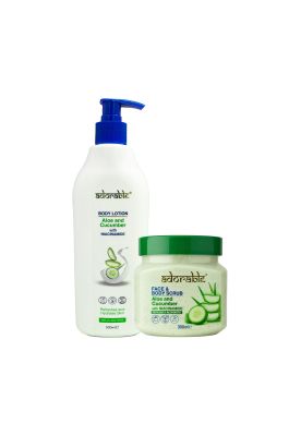 Pack Adorable Corporal Aloe Vera - Cucumber & Vit B3