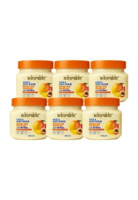 Pack Adorable 6 Exfoliantes Mango-Maracuya & Retinol 300 ml