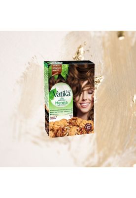Imagen 2 del producto Vatika Henna Tintura Coloracion Caoba 6 Sachets
