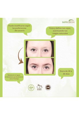 Imagen 2 del producto Impression Brow Henna Castaño Oscuro 10gr