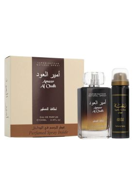 Lattafa Ameer Al Oudh Eau De Parfum 100 ml + Deo 50 ml Unisex