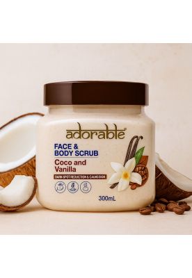 Imagen 2 del producto Adorable Exfoliante Coco & Vainilla 300 ml