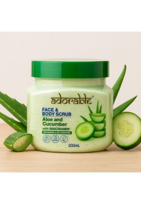 Imagen 2 del producto Adorable Exfoliante Aloe & Cucumber con Niacinamide 300 ml