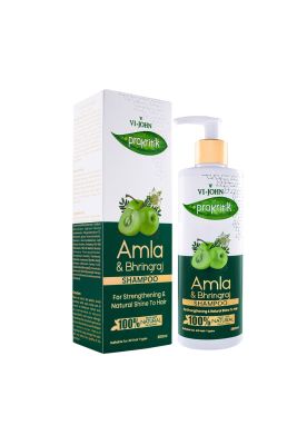 Prakritik Shampoo Amla y Polvo Ayurvédica 250 ml