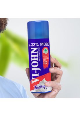Imagen 2 del producto Vi-John Espuma de Afeitar Piel Dura 400 gr