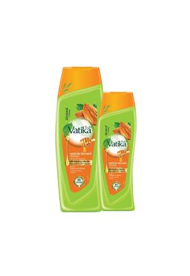 Pack Shampoo Vatika Almendra y Miel 400 ml + 200 ml