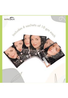 Imagen 2 del producto Impression Henna Hair Color Negro Azulado 10 gr X 6 sachets