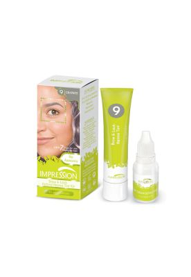 Impression Kit Hair Tintura Cejas y Pestañas Ceniza 15ml