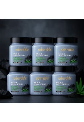 Imagen 2 del producto Pack Adorable 6 Exfoliantes Carbón Activo&Árbol de Té 300ml