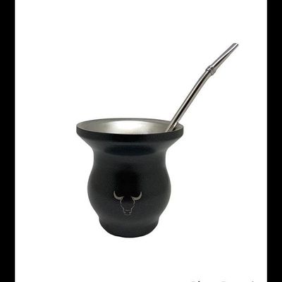 Imagen 2 del producto Mate Insulado Wayu Set Con Bombilla 230mL Acero Inoxidable