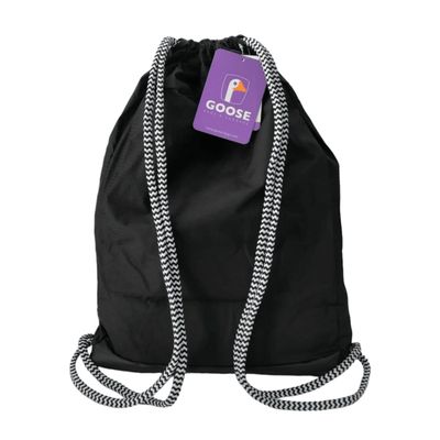 Imagen 2 del producto Mochila Negra Deportiva Impermeable Ligera Unisex Casual