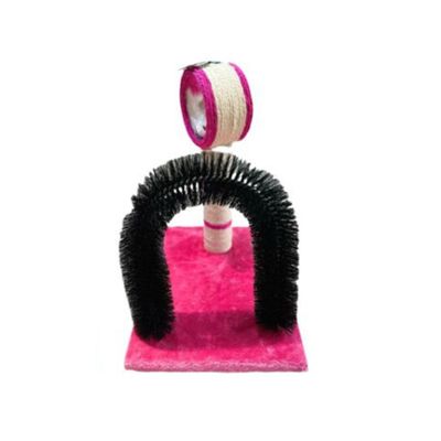 Rascador Torre Multiuncional Con Cepillo Para Gatos Juguete