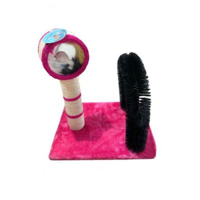 Imagen 2 del producto Rascador Torre Multiuncional Con Cepillo Para Gatos Juguete