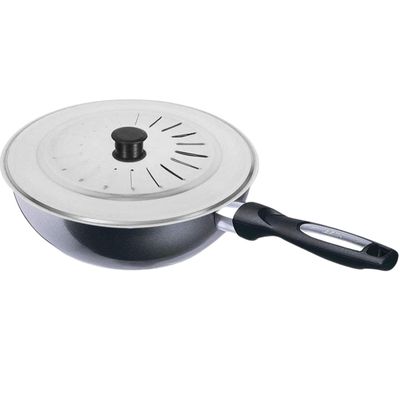 Imagen 2 del producto Tapa De Olla 32cm Alta Calidad Resistente Cocina Acero