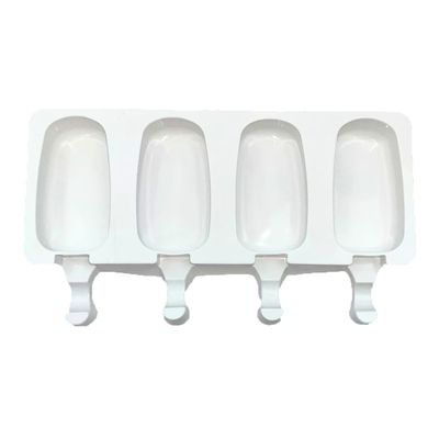 Moldes De Silicona Para Helados Molde Paletas Helado 4 Blanco