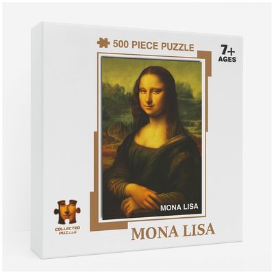 Rompecabezas Puzzle 500 Piezas Mona Lisa 50x36cm Entretenido